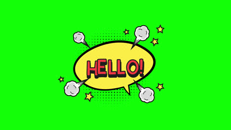 cartoon-hello-Comic-Bubble-speech-loop-Animation-video-transparent-background-with-alpha-channel.